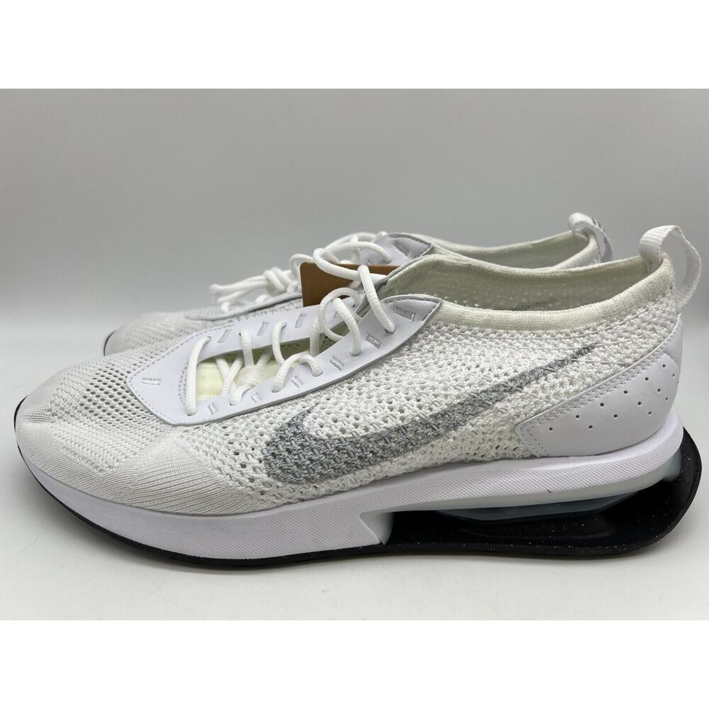 Nike Air Max Flyknit Racer NN Pure Platinum White FJ4002-100 Men's Size 10 - Picture 2 of 12